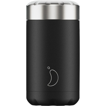 Chilly's Bottles Термос за храна 500 мл, черен (F500MOBLK)