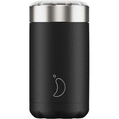 Chilly's Bottles Термос за храна 500 мл, черен (F500MOBLK)