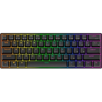 Royal Kludge RK-61-BLK-REDSW-US