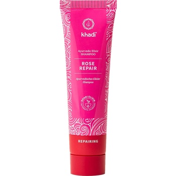 Khadi elixír šampon Růže Reparace 30 ml
