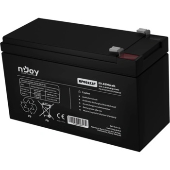 nJoy Батерия, NJOY GP09122F 12V 29.82W/cell VRLA AGM (BTVACIUOCTO2FCW01B)