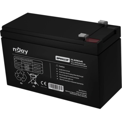 nJoy Батерия, NJOY GP09122F 12V 29.82W/cell VRLA AGM (BTVACIUOCTO2FCW01B)