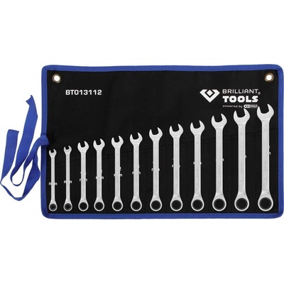 Brilliant Tools súprava očkových račňových kľúčov 8 - 53 mm BT013112