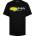 Palm angels Тениска PALM ANGELS Men's Spray T-Shirt - Black/Yellow