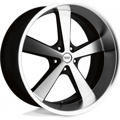 American Racing Vintage VN701 NOVA 9x22 5x127 ET15 gloss black machined