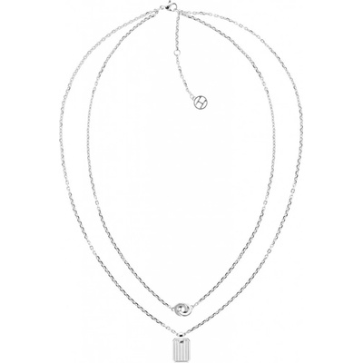 Tommy Hilfiger Štýlový dvojitý náhrdelník z ocele 2780715