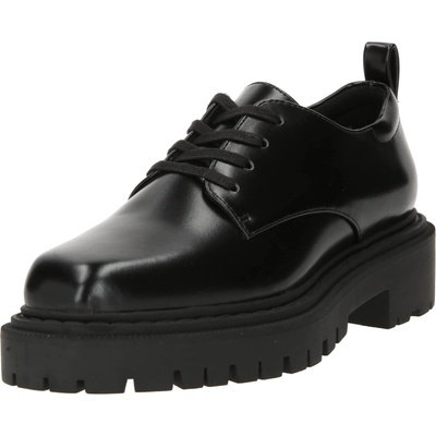 Monki Обувки с връзки черно, размер 38