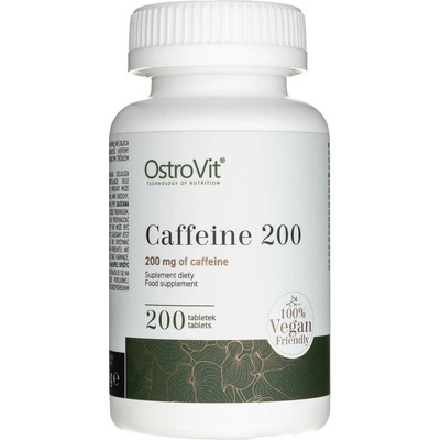Ostrovit Kofeín 200 mg 200 tabliet
