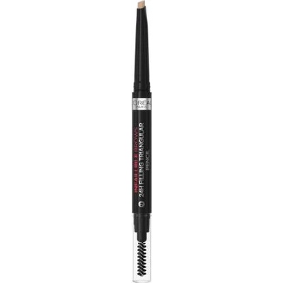 L'Oréal Infaillible Brows 24H Filling Triangular Pencil водоустойчив молив за вежди цвят естествено руса