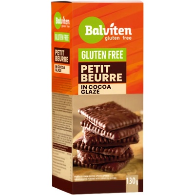 Balviten Máslové sušenky s kakaovou polevou bez lepku 130 g