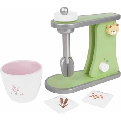 Classic World Дървена играчка за деца, Миксер - зелен