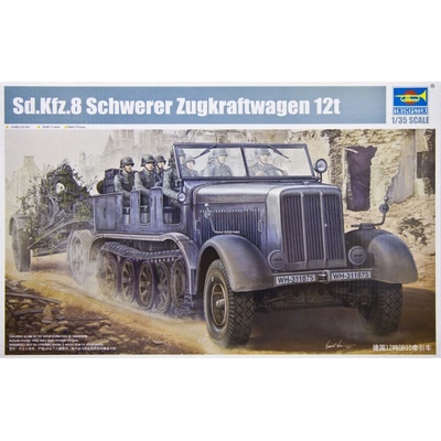 Trumpeter Sd.Kfz.8 Schwerer Zugkraftwagen 12t 1:35