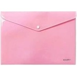 Biurfol Plastic briefcase for latch A4 pink Biurfol (TKP-A4-01)