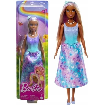 Barbie Pohádková princezna fialová