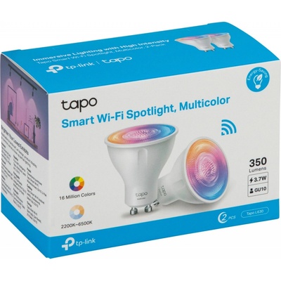 Tapo L630 GU10 2 Stück Intelligente LED Lampe, RGB