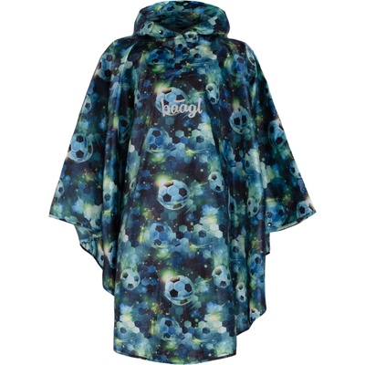 BAAGL Outdoor дъждобран пончо Футбол размер S (110-130 см) BAAGL | Zelen | Момчешки | ЕДИН РАЗМЕР