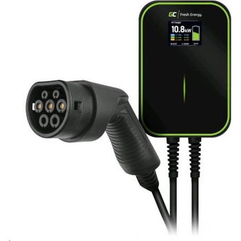 Green Cell Wallbox GC EV PowerBox 22kW nabíječka s Typ 2 kabel for charging electric cars and Plug-In hybrids