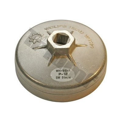 TRIUMF Hlavica na olejové filtre hliníková 65 mm / 14 hran
