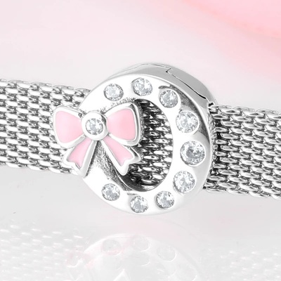 P&J Jewellery Stříbrný klip Magické písmenka 3 SBMA3 O