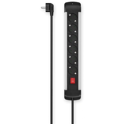 Hama 00223104 интелигентен електрически контакт 6 Изход(и) за променлив ток 3 м (4047443480613)