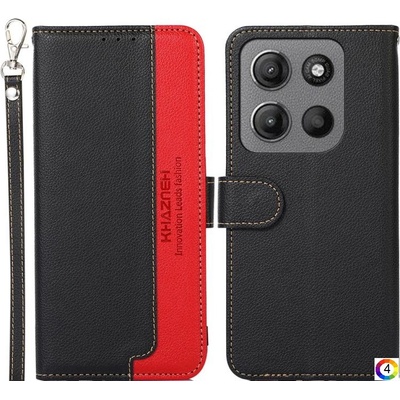 Motorola Edge 60 Fusion KHAZNEH Wallet Калъф и Протектор