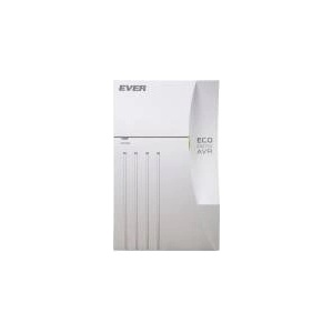Everlast EVER ECO Pro 1000 AVR CDS - UPS - AC 230 V - 650 Watt - 1000 VA - 5 Ah - USB - output connectors: 2 - white