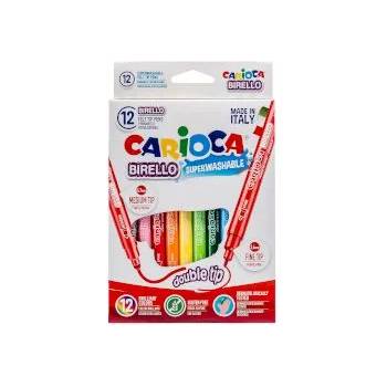 Image 1 of CARIOCA Флумастери с 2 върха 12 цвята