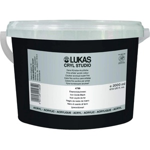 LUKAS Cryl Studio АКРИЛНА боя Iron Oxid Black 200 ml 1 бр (47999902)