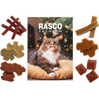 Rasco adventný kalendár pre dospelé mačky 96 g