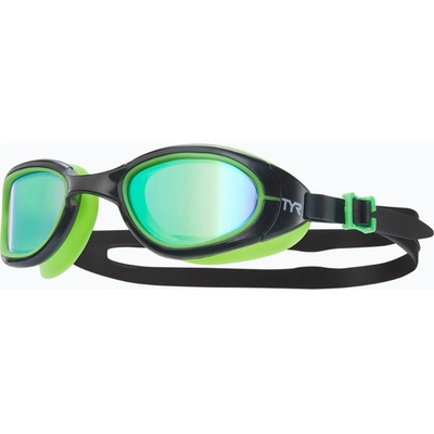 TYR Очила за плуване TYR Special Ops 2.0 Mirrored green/ black/ fluo green