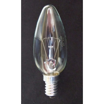 TES-LAMP žárovka 40W /E14 čirá svíčka