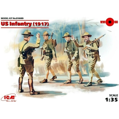 ICM US Infantery 1917 WW1 1:35