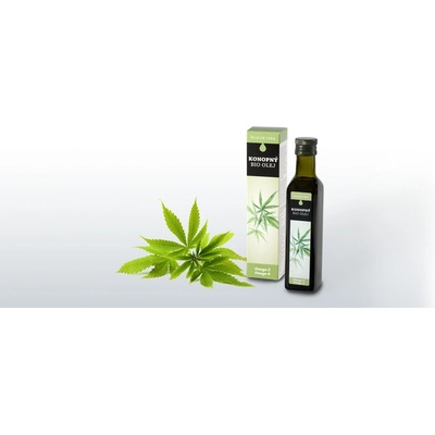 Health Link Bio panenský konopný olej 250 ml