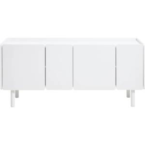 Unique Furniture Бял скрин 160x70x45 cm Bera - Unique Furniture (54090000)
