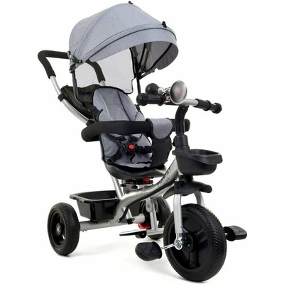 Funfit Kids Twist 360 otočná s klaksónom sivo biela