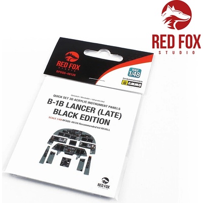 Revell Red Fox Studio Kft. Rockwell B-1B Lancer Late BE for kit 1:48
