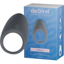 Desirel Halo - inteligentný vibračný erekčný krúžok čierny
