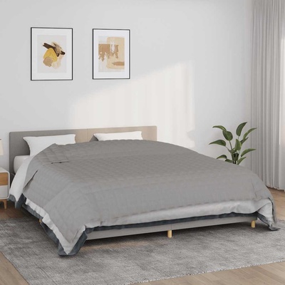 Pure Line Home Тежко одеяло сиво 235x290 см 15 кг