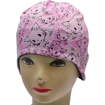 RDX čepice na uši Picowinter F1227P Kočičky světle růžová – Hledejceny.cz