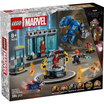 LEGO® Marvel - Iron Man's Laboratory: Hall of Armor (76315)