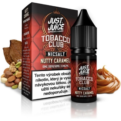 Just Juice Tobacco Nutty Caramel 10 ml 11 mg
