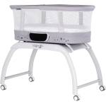 Chipolino Бебешка кошара-люлка с LED дисплей Chipolino - Sogno, сива (KOSSG02501GR) - ozone