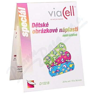 Viacell d122b dětské náplasti 20 ks