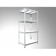 Biedrax Regál 60 x 120 x 180 cm 4 police pozink