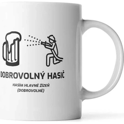 Sablio Hrnek Dobrovolný hasič espresso 200 ml