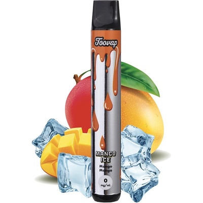 Polyflame Toovap Mango Ice 0 mg 600 potáhnutí 1 ks – Zboží Dáma