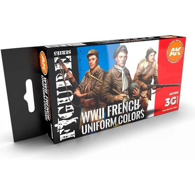 AK-Interactive WWII French Uniform Colors