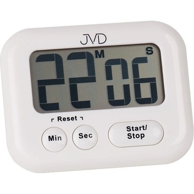 JVD Bílá moderní digitální minutka JVD DM97 SKLAD