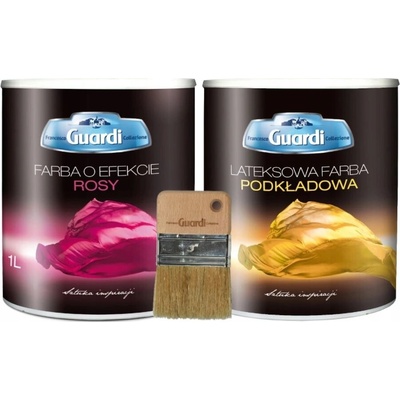 GUARDI FG barva s efektem rosy 1 L Stříbrná