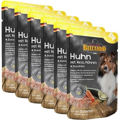 Belcando Kuře s rýží mrkví a cuketou 6 x 300 g